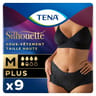 Tena silhouette plus serviette taille M noir X9