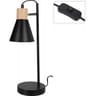 Lampe 14x47cm noir