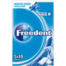 Freedent chewing-gum sans sucres menthe givrée 5x10-70g