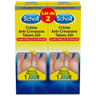 Scholl crème anti-crevasses talons 24h lot de 2