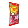 Chupa chups flowpack 6 sucettes xxl gout fraise coeur bubble coeur bubble gum 174 g