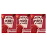 Heinz purée de tomates 3 briques x 212g 636g