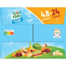 Pom'potes sans sucres ajoutés pomme, pomme cerise, pomme banane, pomme mirabelle 48+24 offertes
