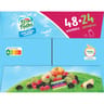Pomp'potes sans sucres ajoutés multivariétés 48+24offertes -6480g