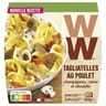 Ww tagliatelles poulet champignons, crème et ciboulette 300g