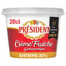 Président crème fraîche entière épaisse 30% mg 20cl/196g