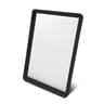 Miroir en plastique 17.5x12.5cm noir
