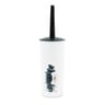 Pot a balai avec brosse imprime zenitude plastique