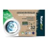 Feuille de lessive concentée zeo plastique x32 fraicheur naturelle