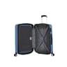 Valise rigide 67cm flashline bleu