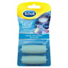 Scholl velvet smooth rouleaux de remplacement grain exfoliant x2