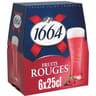 1664 fruits rouge 6x25cl 4.50% vol