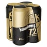 Kronenbourg blonde 4 X 50 cl 7.2% vol