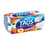 Yaos yaourt à la grecque sur lit de pêches 4x125g