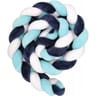 Tresse 200cm bleu/blanc velours Babycalin