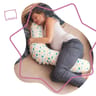 Coussin de maternité plumes Badabulle