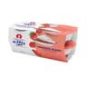 Alsace Lait fromage blanc bibeleskaes fraise 6.2%mg 4x125g