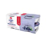 Alsace Lait bibeleskaes fromage blanc sur lit de myrtilles 6.2%mg 4x125g