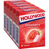 Hollywood fresh fraise sans sucres 5x10-70g