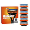 Gilette fusion 5 recharges de lames de rasoir pour homme x6
