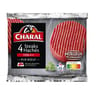 Steak haché pur boeuf 15% mg 4x100g Charal