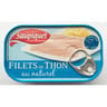 Saupiquet filets thon naturel 1/6 115g