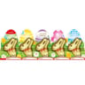 Lindt 5 mini lapins or 50g