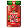 Andros confiture fraise 100% issu du fruit 250g