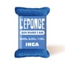 Inga éponge lavable grattante bleu x1