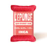 Inga éponge lavable grattante rouge x1
