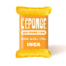 Inga éponge lavable grattante jaune x1