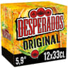 Desperados original bière aromatisée téquila 12x33cl 5.9%vol