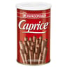 Papadopoulos caprice gaufrettes roulées fourrées à la crème de noisette et cacao 115g