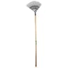 Cora balai à gazon fil plat emmanché 140cm