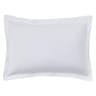 Taie d'oreiller 50x70 "uni 57 fils blanc"