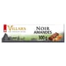 Villars tablette noir amandes 300g