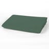 Drap plat uni vert foncé 57fils 180x290cm