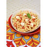 Mini penne à la tomate mozzarella basilic
