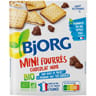 Bjorg mini fourrés chocolat noir bio 180g