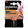 Duracell piles plus 100% 9v x1 45g