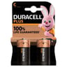 Duracell piles plus 100% c x2 141g