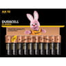 Duracell piles classiques AAX10