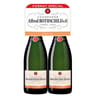 Champagne alfred rothschild & cie demi-sec lot 2x75cl 12%vol