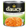 D'aucy carottes rondelles 1/2 240g