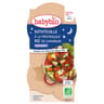 Babybio bonne nuit ratatouille riz sans gluten 400g dès 12 mois