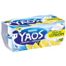 Yaos yaourt à la grecque pulpe de citron 4x125g offre découverte