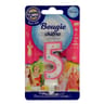 Sainte lucie bougie chiffre "5"