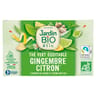 Jardin bio étic thé vert gingembre citron vert bio étui + 20 sachet 30g