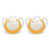 2 sucettes expert silicone 6-18 mois Nuk