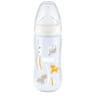 Biberon col large serenity+ 300ml 0-6 mois - temperature control Nuk